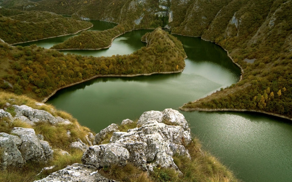 Uvac River Canyon, Serbia Beautiful places. Best places in the world