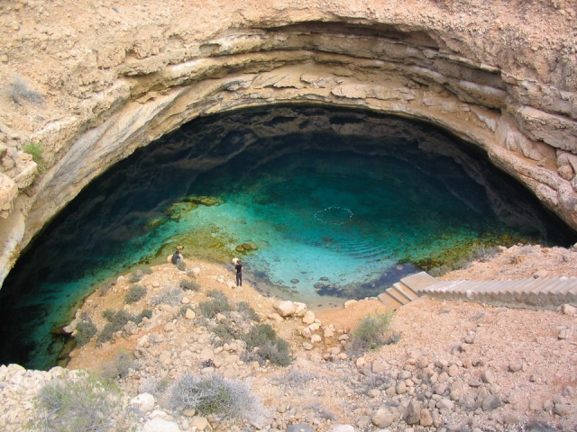 Bimmah Sinkhole, Oman - Beautiful places. Best places in the world ...