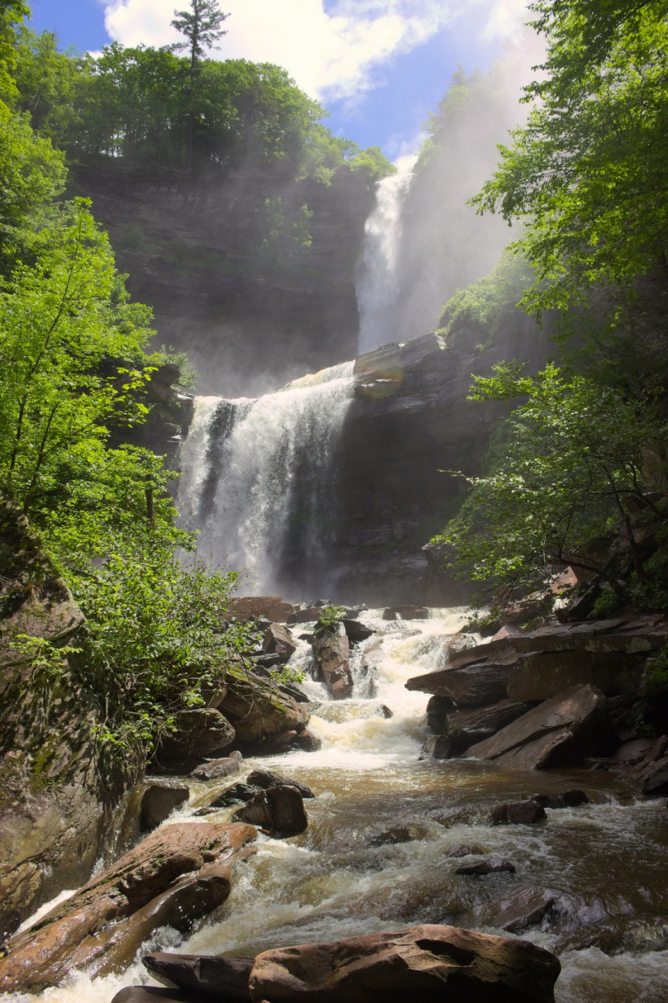 Kaaterskill Falls - Beautiful places. Best places in the world. Shut up ...