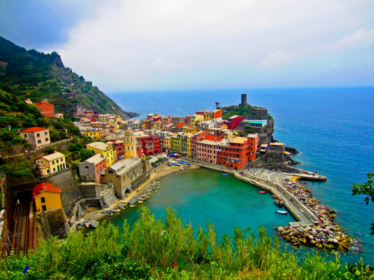 Cinque Terre, Italian Riviera - Beautiful places. Best places in the 